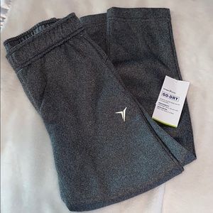 Go-Dry French Terry Track Pants for Boys, Size S